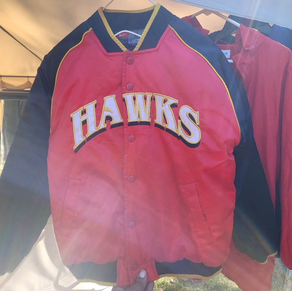 Youth Nike Atlanta Hawks Jacket size.medium - Picture 1 of 8
